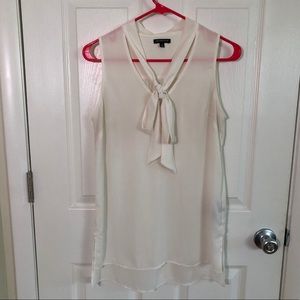 Tie neck blouse